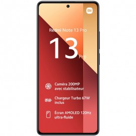 SMARTPHONE XIAOMI REDMI NOTE 13 PRO 8GO 256GO