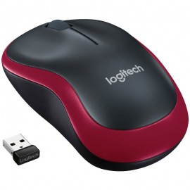 LOGITECH WIRELESS MOUSE M185 -RED