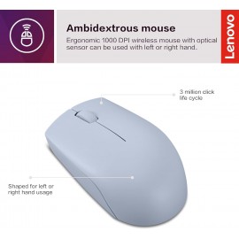 LENOVO 300 WIRELESS COMPACT (FROST BLUE)