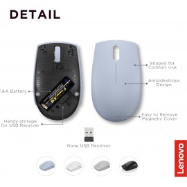 LENOVO 300 WIRELESS COMPACT (FROST BLUE)