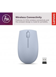 LENOVO 300 WIRELESS COMPACT (FROST BLUE)