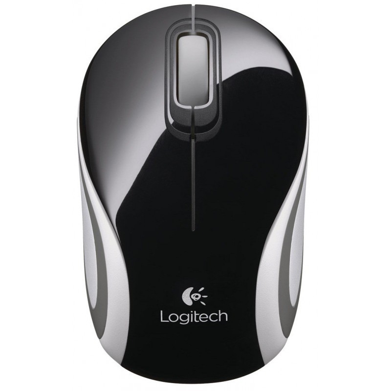 LOGITECH M187 WIRELESS MINI MOUSE (BLACK)