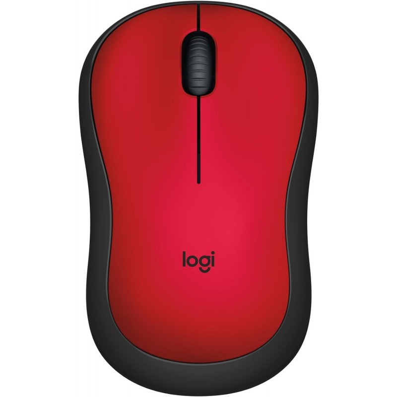 LOGITECH M220 WIRELESS MOUSE SILENT (RED)