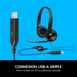 LOGITECH USB HEADSET H390