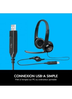 LOGITECH USB HEADSET H390