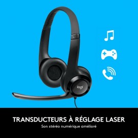 LOGITECH USB HEADSET H390