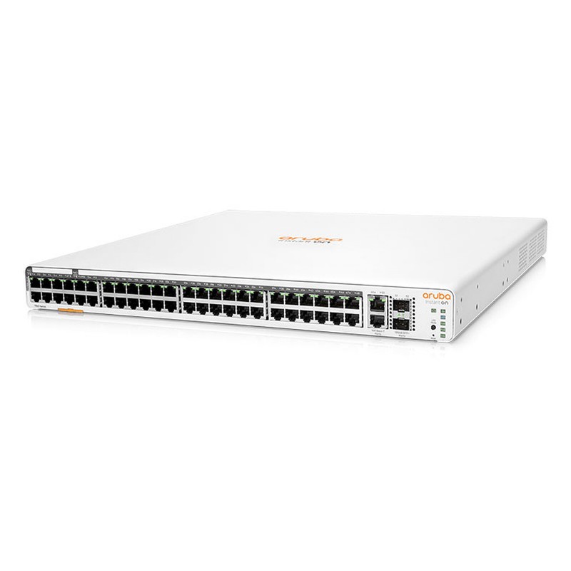 Aruba Instant On 1960 48G PoE 2XGT 2SFP+ 600W Switch (JL809A)