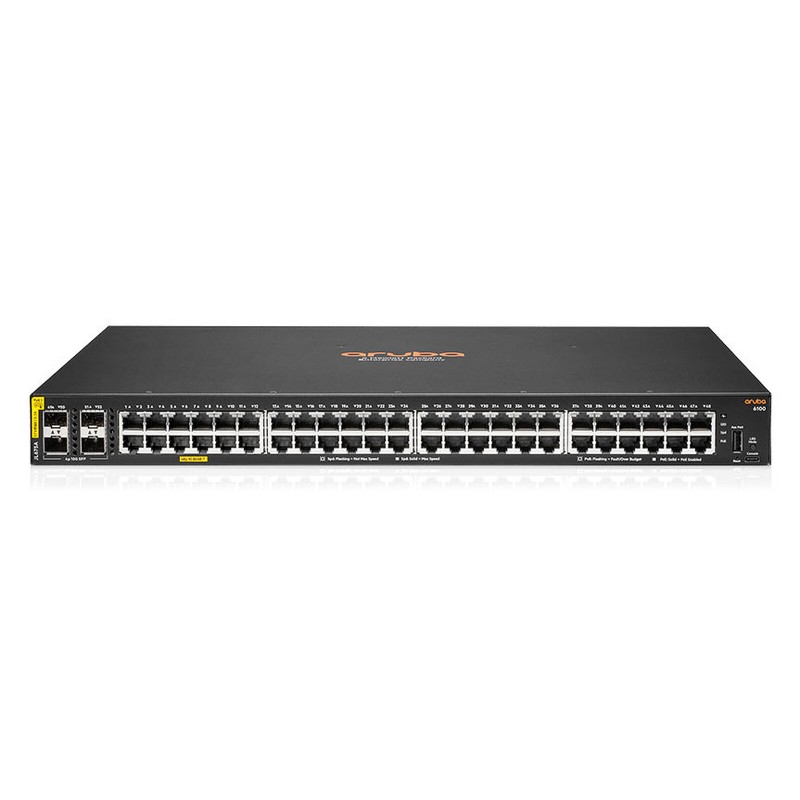 Aruba 6100 48G PoE+ 4SFP+ 370W (JL675A)