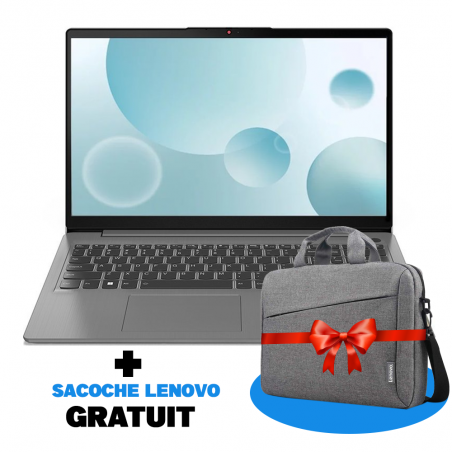 Commandez votre pc portable LENOVO IDEAPAD 3 15IAU7 | i3-1215U | 8GO | 256GO SSD Grey tunisie