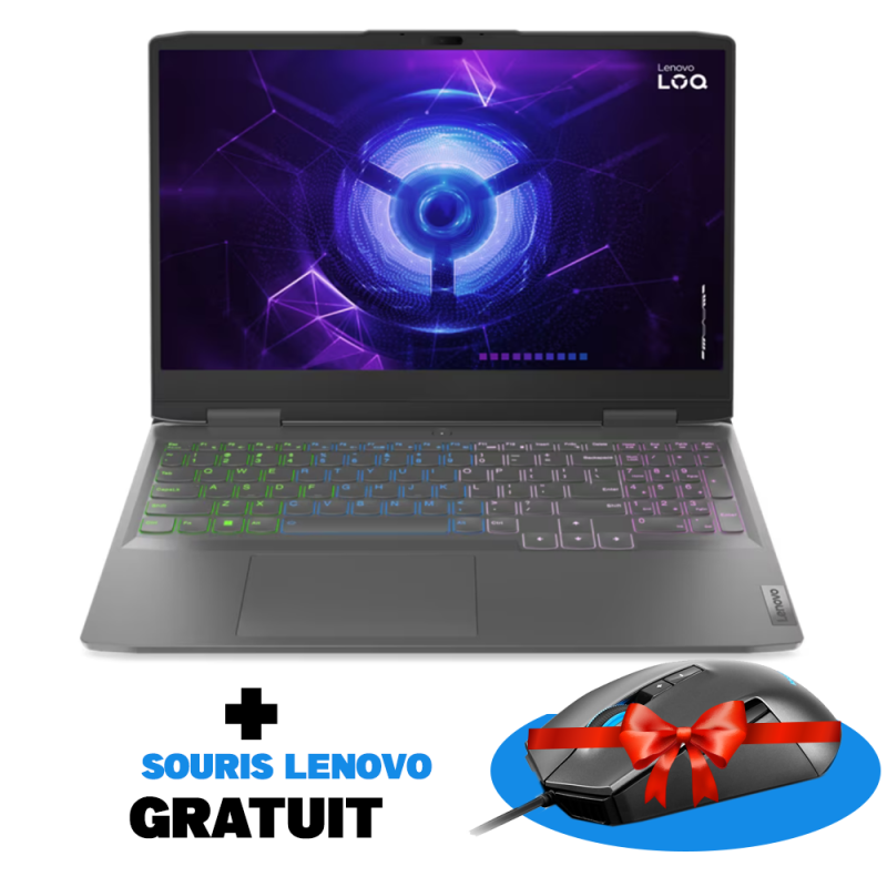 LENOVO LOQ3 15IRH8 | I5-12450H | 8GO | 512GO SSD